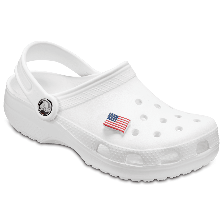 Crocs For Sale | American Flag Jibbitz Shoe Charm