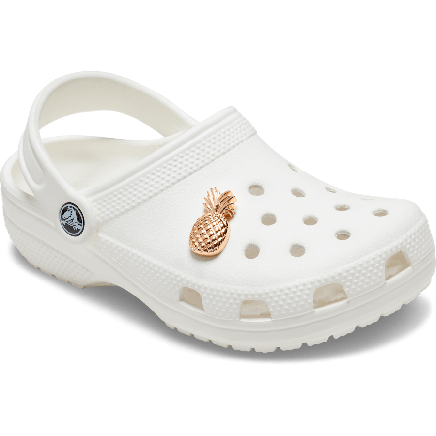 Crocs For Sale | Gold Pineapple Jibbitz Shoe Charm