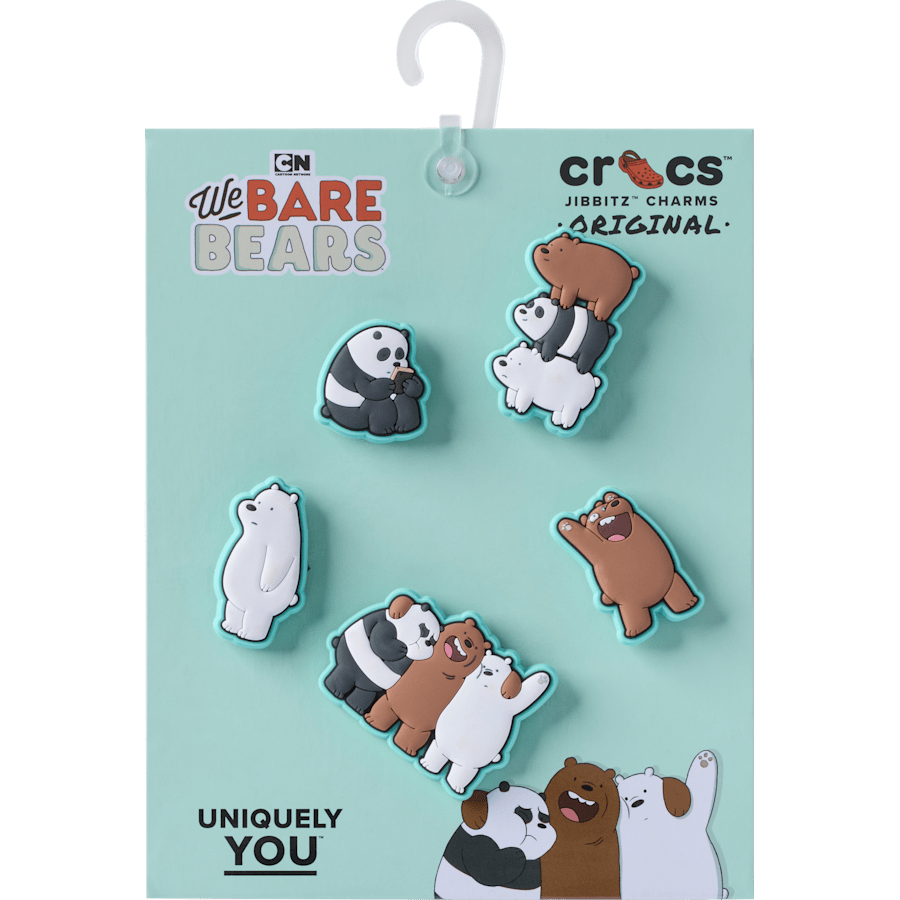 Crocs New | We Bare Bears 5 Pack Jibbitz™ charms