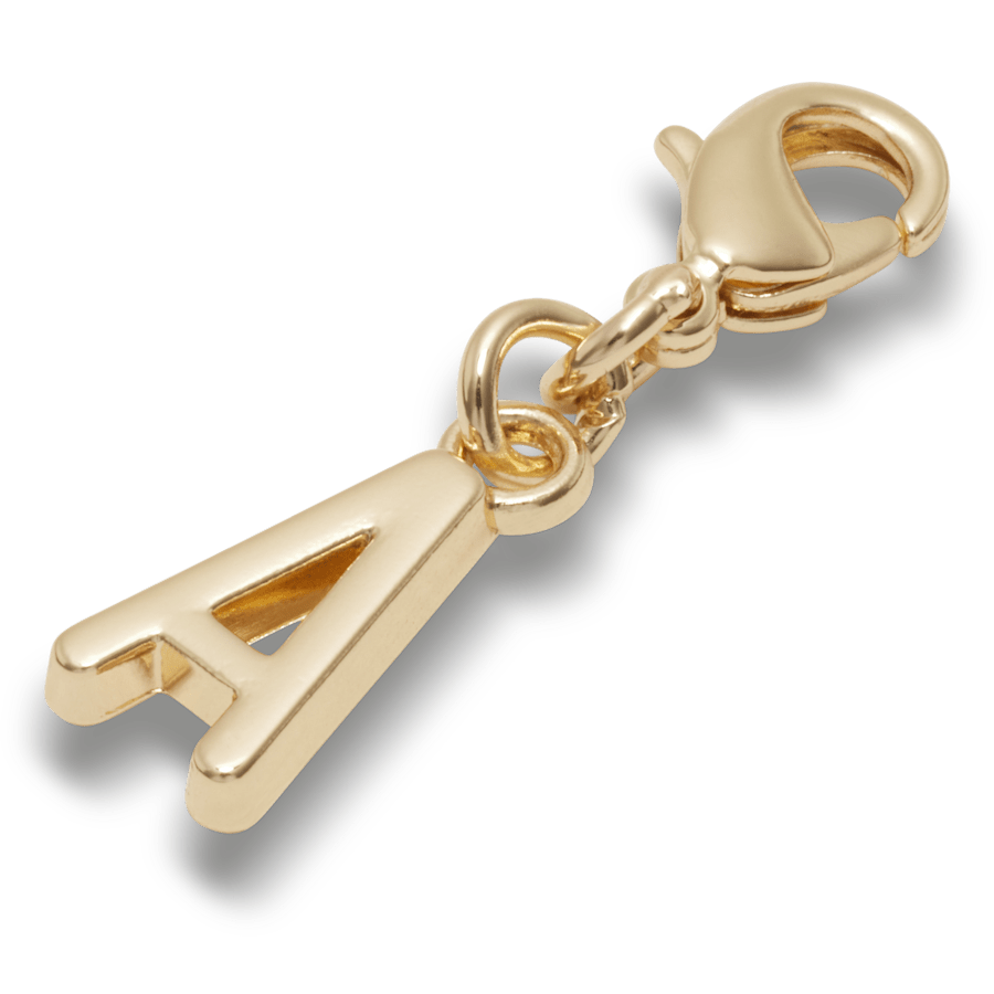 Crocs On sale | Gold Letter A Charm Jibbitz™ charms
