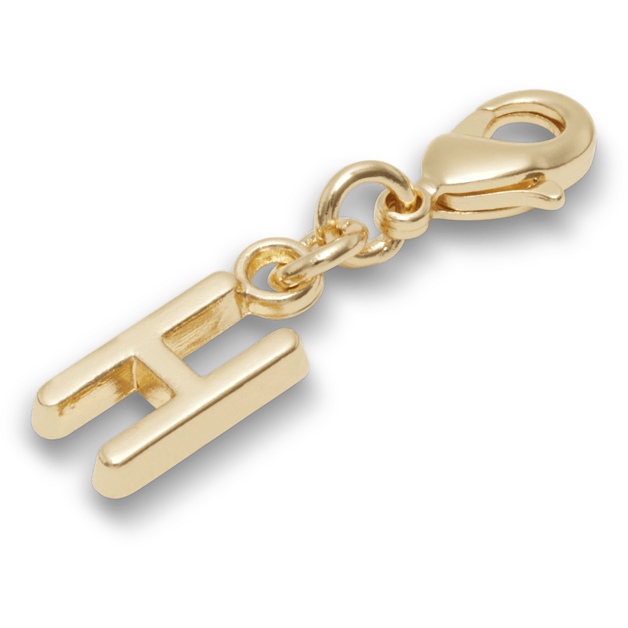 Crocs US | Gold Letter H Charm Jibbitz™ charms