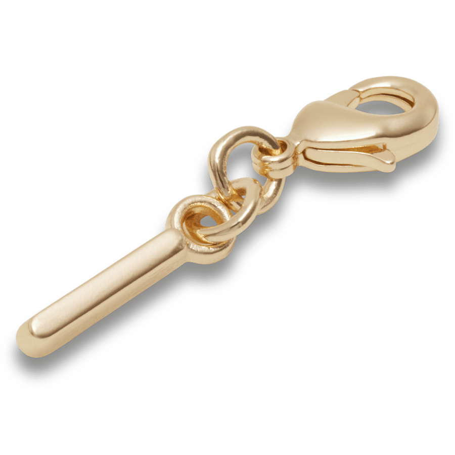 Crocs Online | Gold Letter I Charm Jibbitz™ charms