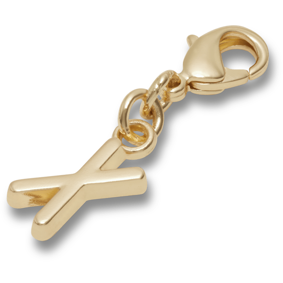 Crocs Discount | Gold Letter X Charm Jibbitz™ charms