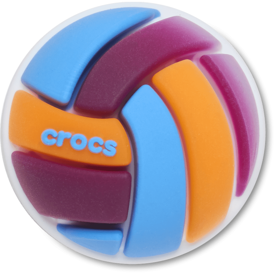 Crocs Online | 3D Pastel Volleyball Jibbitz™ charms