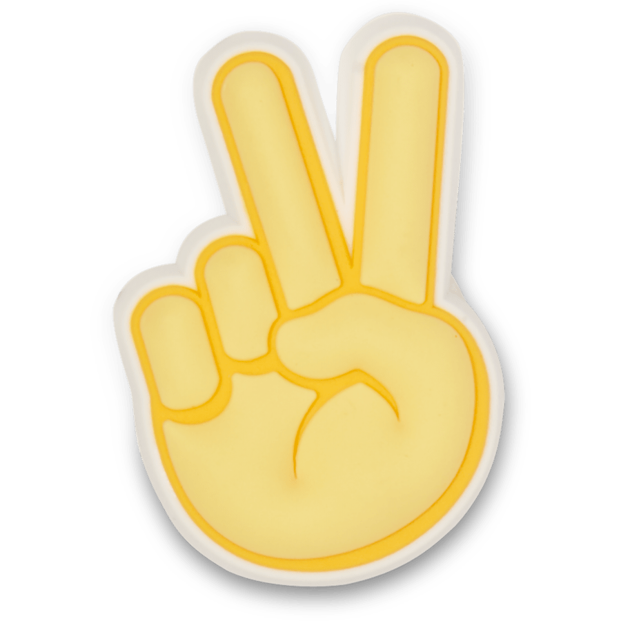 Crocs | Peace Hand Sign Jibbitz Shoe Charm