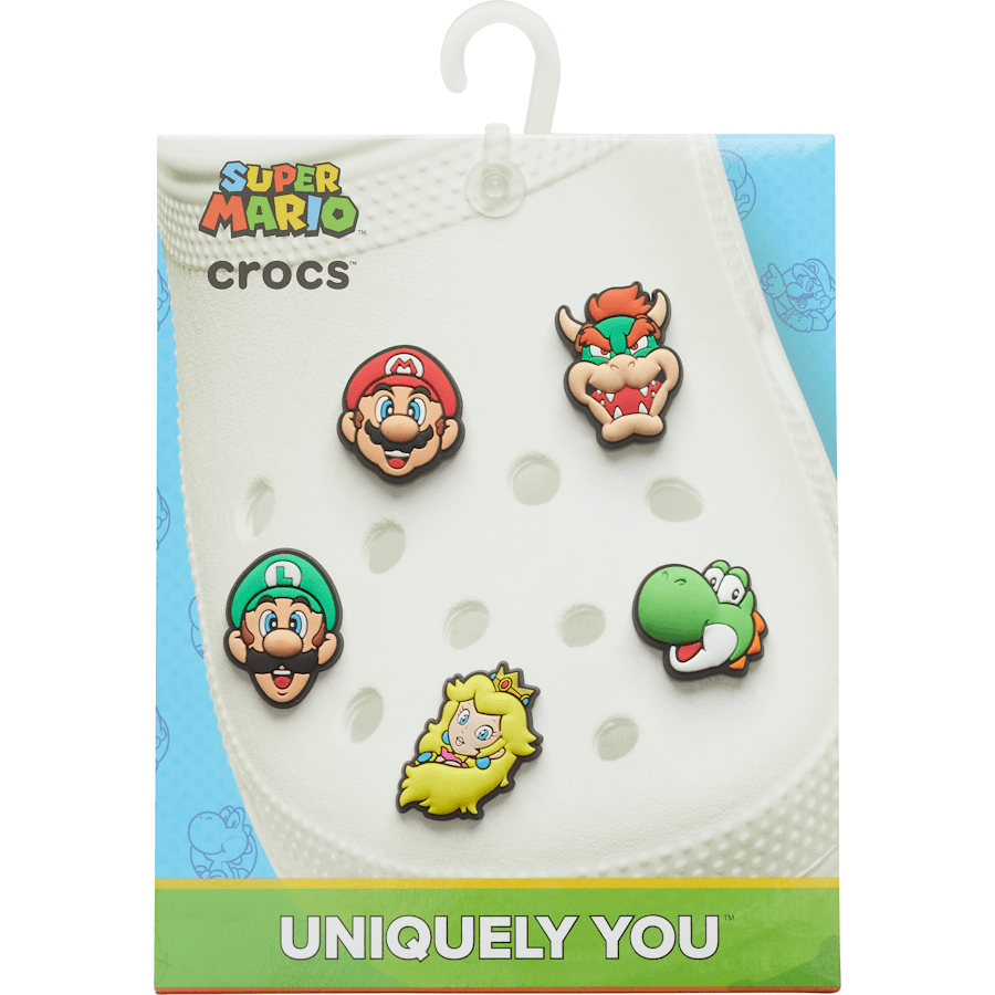 Crocs On sale | Super Mario™ 5-Pack Jibbitz Shoe Charm