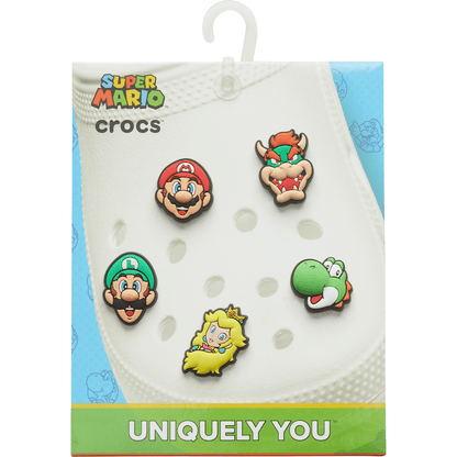 Crocs - Super Mario™ 5-Pack Jibbitz Shoe Charm Women|Men|Kids|Jibbitz™ Charms