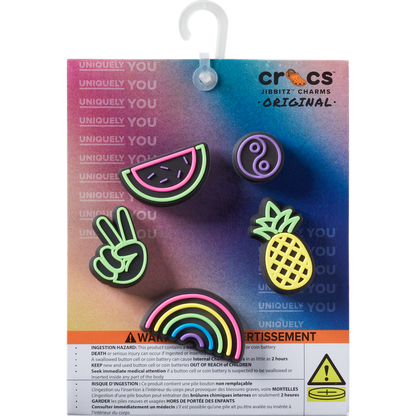 Crocs - Lights Up Fun 5 Pack Jibbitz Shoe Charm Women|Men|Jibbitz™ Charms