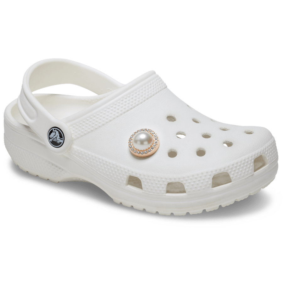 Crocs Online | Pearl with Diamonds Jibbitz™ charms