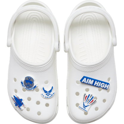 Crocs - Armed Forces US Air Force 5Pck Jibbitz Shoe Charm Women|Men|Kids|Jibbitz™ Charms