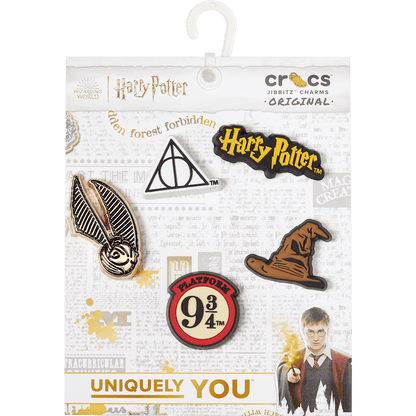 Crocs - Harry Potter Symbol 5 Pack Jibbitz™ charms Women|Men|Kids|Jibbitz™ Charms