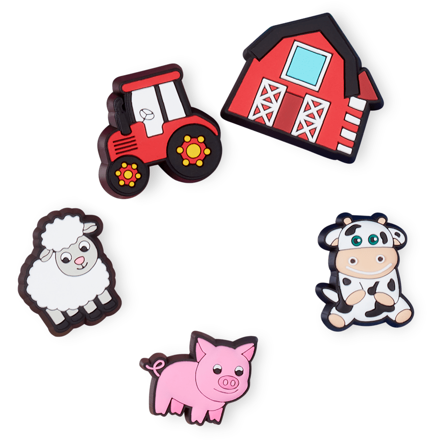 Crocs New | Cutesey Farm Animal 5 Pack Jibbitz Shoe Charm
