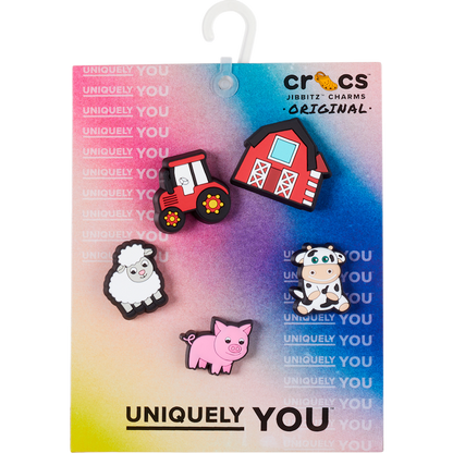 Crocs - Cutesey Farm Animal 5 Pack Jibbitz Shoe Charm Women|Men|Kids|Jibbitz™ Charms