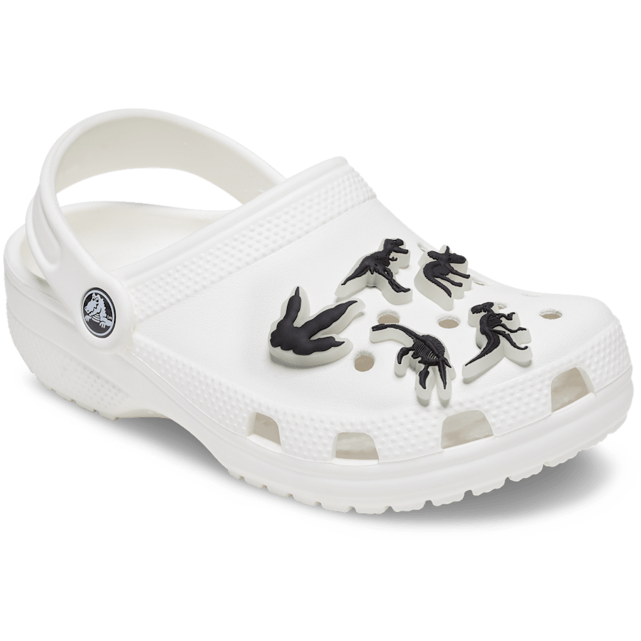 Crocs Discount | Glow In The Dark Dino 5 Pack Jibbitz Shoe Charm