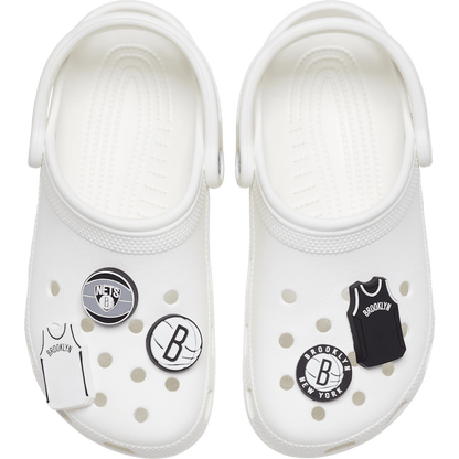 Crocs - NBA Brooklyn Nets 5 Pack Jibbitz™ charms Women|Men|Jibbitz™ Charms