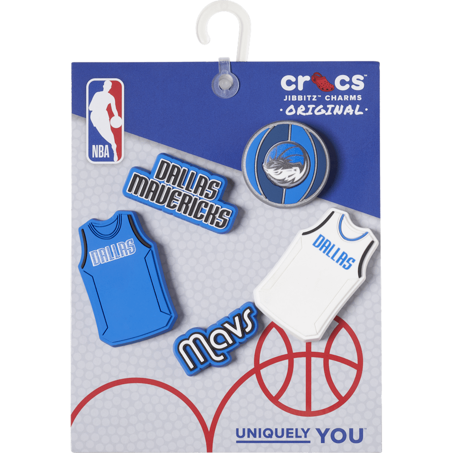 Crocs On sale | NBA Dallas Mavericks 5 Pack Jibbitz™ charms