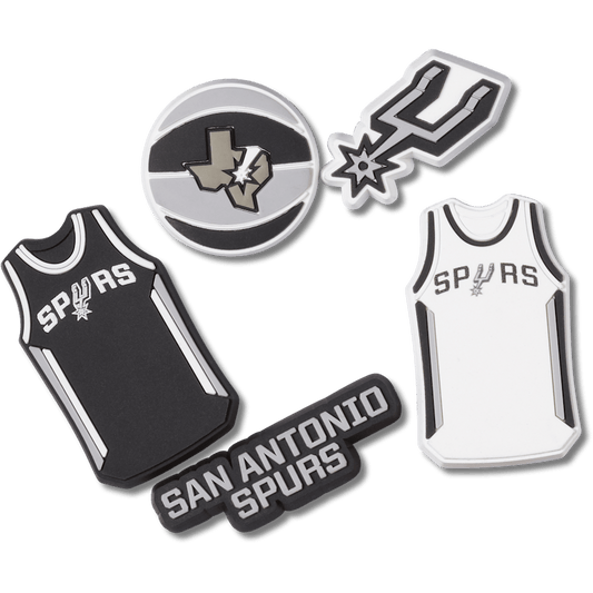 Crocs Sale | NBA San Antonio Spurs 5 Pack Jibbitz™ charms