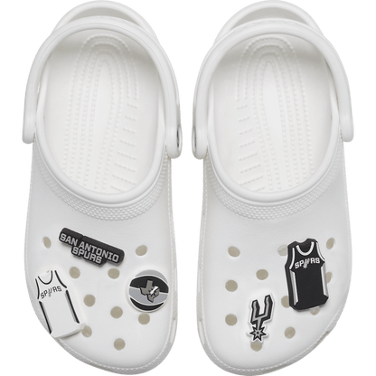 Crocs - NBA San Antonio Spurs 5 Pack Jibbitz™ charms Women|Men|Jibbitz™ Charms