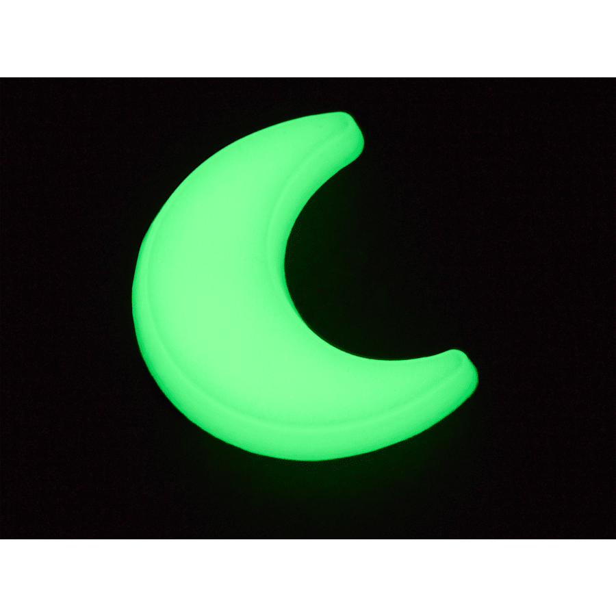Crocs New | Glow In The Dark Crescent Moon Jibbitz™ charms