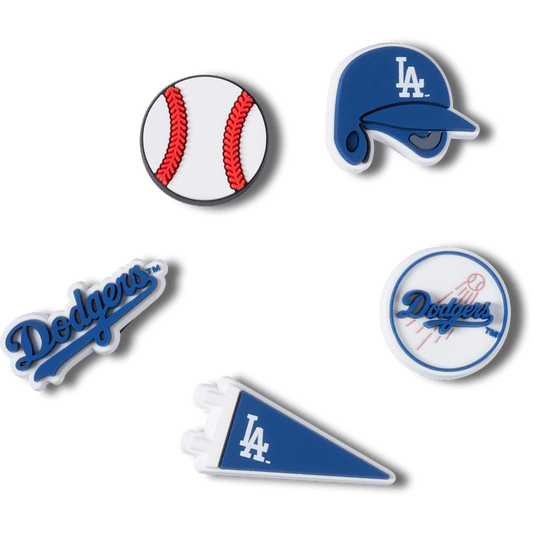 Crocs New | MLB Los Angeles Dodgers 5pck Jibbitz™ charms