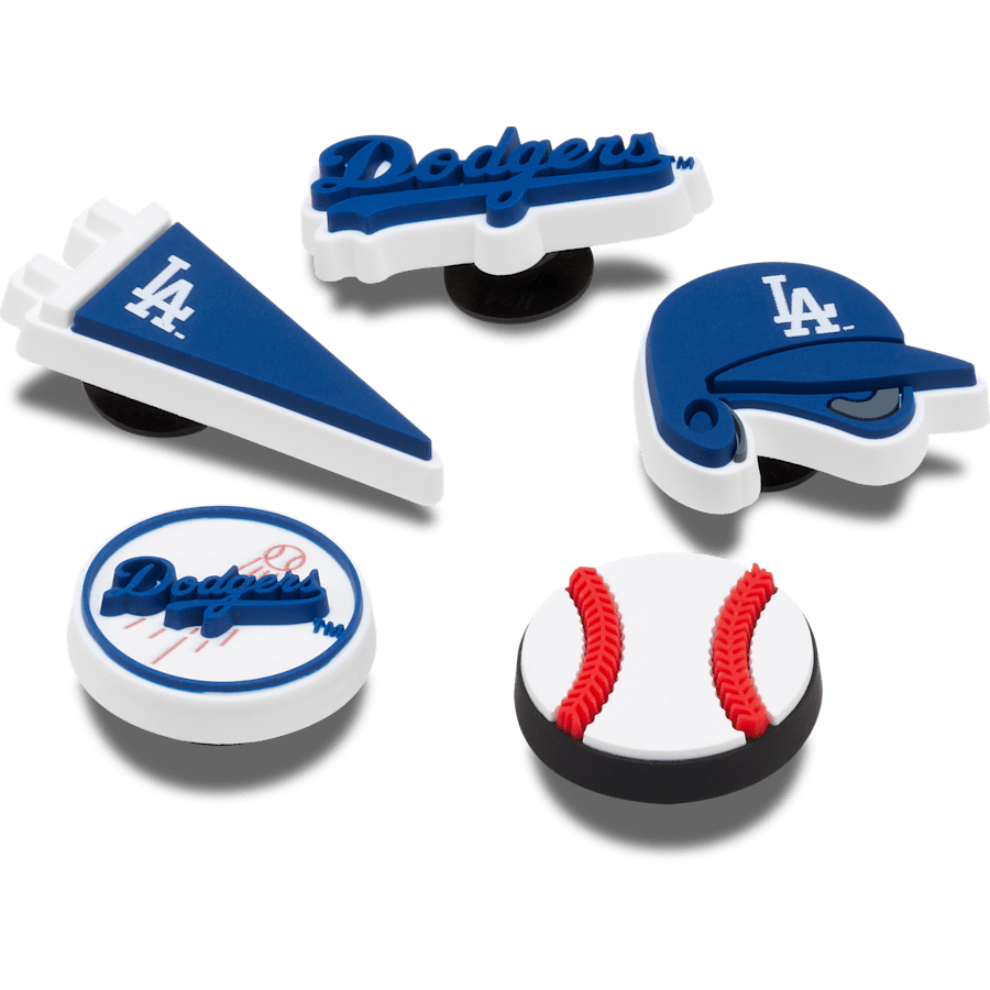 Crocs New | MLB Los Angeles Dodgers 5pck Jibbitz™ charms