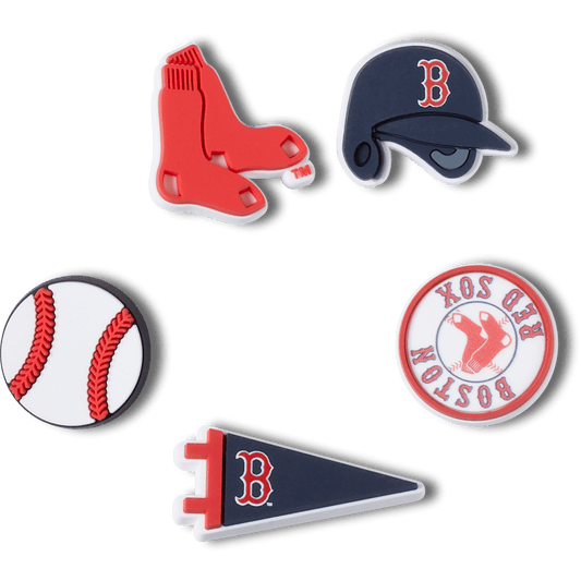 Crocs Discount | MLB Boston Red Sox 5pck Jibbitz™ charms