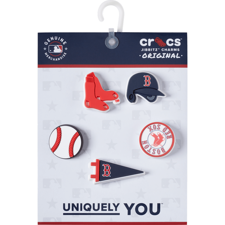 Crocs Discount | MLB Boston Red Sox 5pck Jibbitz™ charms