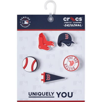 Crocs - MLB Boston Red Sox 5pck Jibbitz™ charms Women|Men|Kids|Jibbitz™ Charms