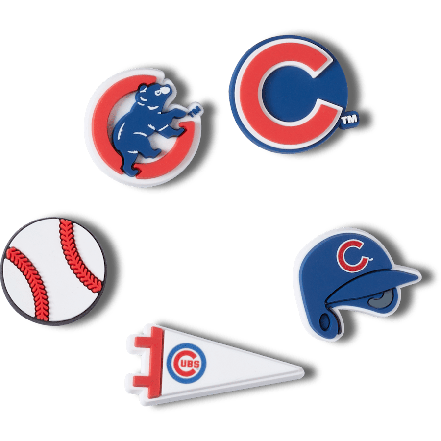 Crocs For Sale | MLB Chicago Cubs 5pck Jibbitz™ charms