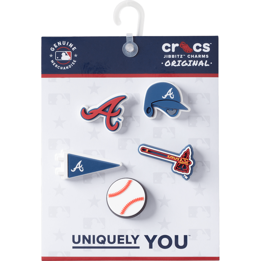 Crocs Sale | MLB Atlanta Braves 5 Pack Jibbitz™ charms