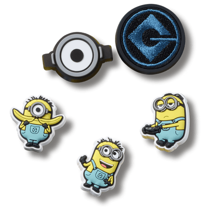 Crocs - Minions 5 Pack Jibbitz™ charms Women|Men|Kids|Jibbitz™ Charms
