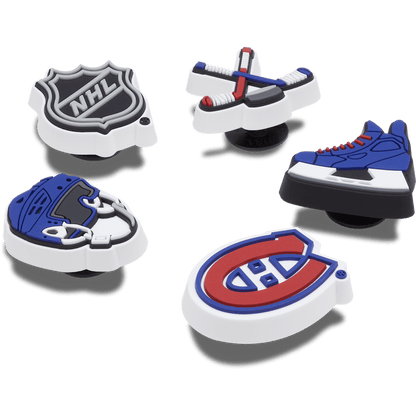 Crocs - NHL® Montreal Canadiens® 5 Pack Jibbitz™ charms Women|Men|Jibbitz™ Charms