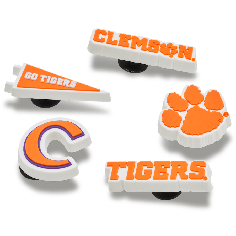 Crocs On sale | Clemson Univ 5 Pack Jibbitz™ charms