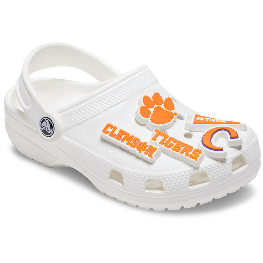 Crocs On sale | Clemson Univ 5 Pack Jibbitz™ charms
