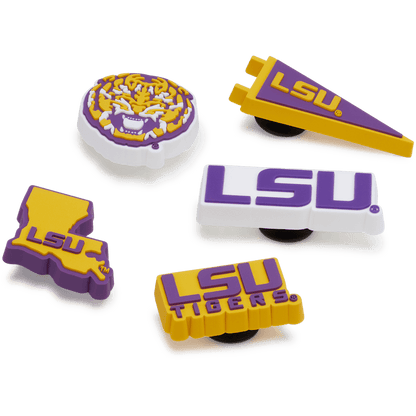 Crocs - LSU 5 Pack Jibbitz™ charms Women|Men|Jibbitz™ Charms