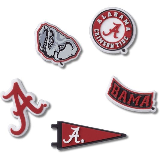 Crocs Online | University of Alabama 5 Pack Jibbitz™ charms
