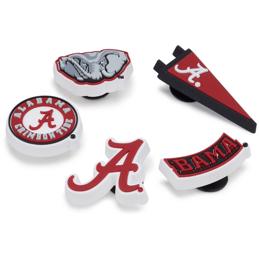 Crocs Online | University of Alabama 5 Pack Jibbitz™ charms