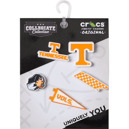 Crocs - University of Tennessee 5 Pack Jibbitz™ charms Women|Men|Jibbitz™ Charms