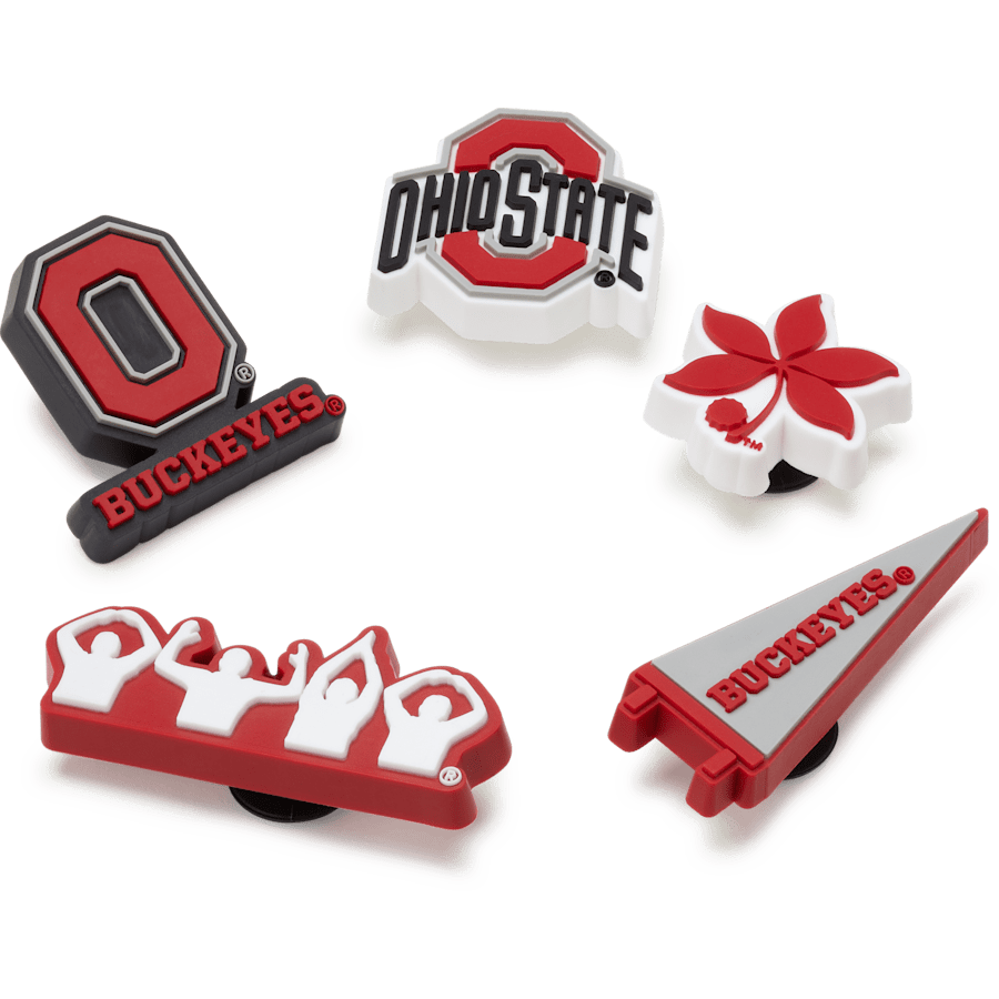 Crocs Discount | Ohio State University 5 Pack Jibbitz™ charms