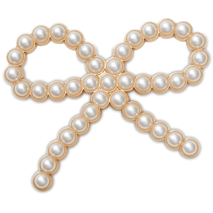 Crocs - Pearl Bow Jibbitz™ charms Women|Men|Jibbitz™ Charms