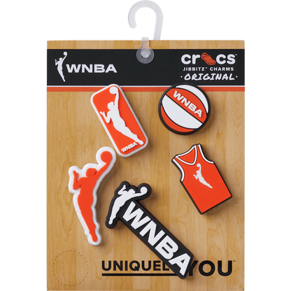 Crocs - WNBA 5 Pack Jibbitz™ charms Women|Men|Kids|Jibbitz™ Charms