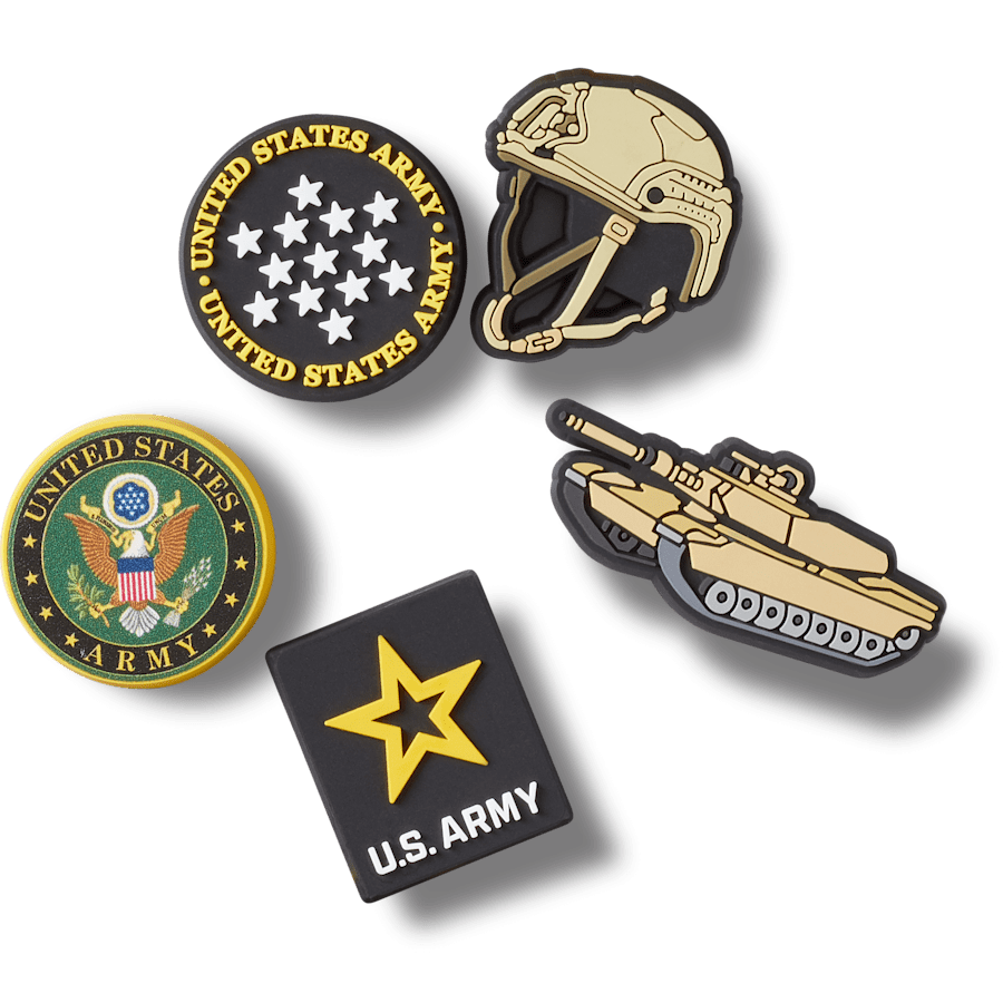 Crocs Online | US Army 5 Pack 2 Jibbitz™ charms