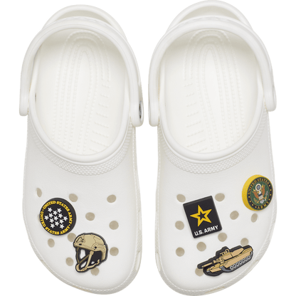 Crocs - US Army 5 Pack 2 Jibbitz™ charms Women|Men|Kids|Jibbitz™ Charms