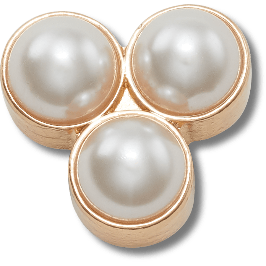 Crocs New | Triple Pearl Jibbitz™ charms