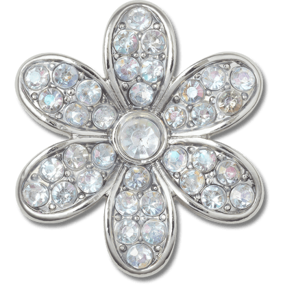 Crocs - Silver Mnchrm Daisy 1 Jibbitz™ charms Women|Men|Jibbitz™ Charms