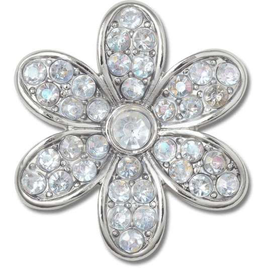 Crocs For Sale | Silver Mnchrm Daisy 1 Jibbitz™ charms
