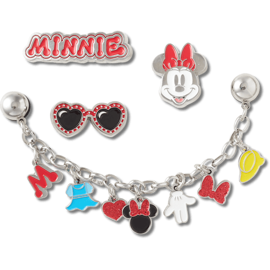 Crocs Online | Minnie Mouse 5 Pack Jibbitz™ charms