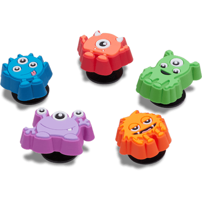 Crocs - Tiny Monster 5 Pack  Jibbitz™ charms Women|Men|Kids|Jibbitz™ Charms