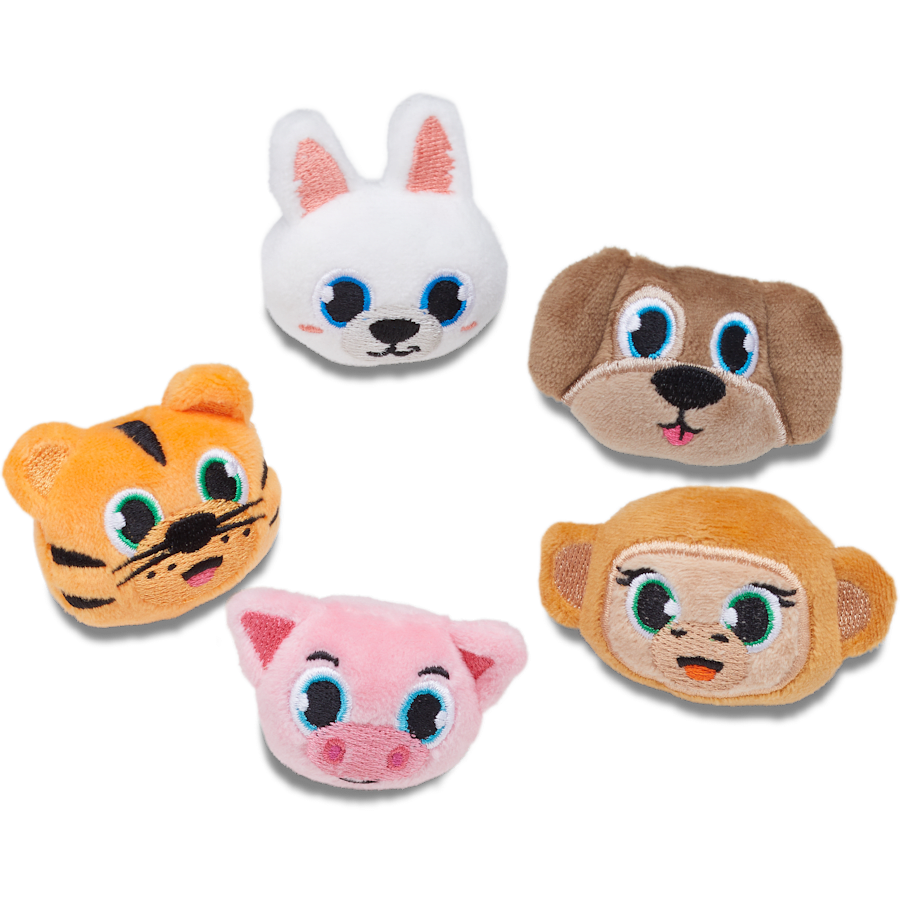 Crocs Sale | Fuzzy Animal 5 Pack Jibbitz™ charms