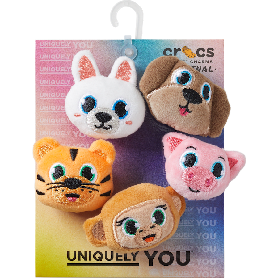 Crocs Sale | Fuzzy Animal 5 Pack Jibbitz™ charms